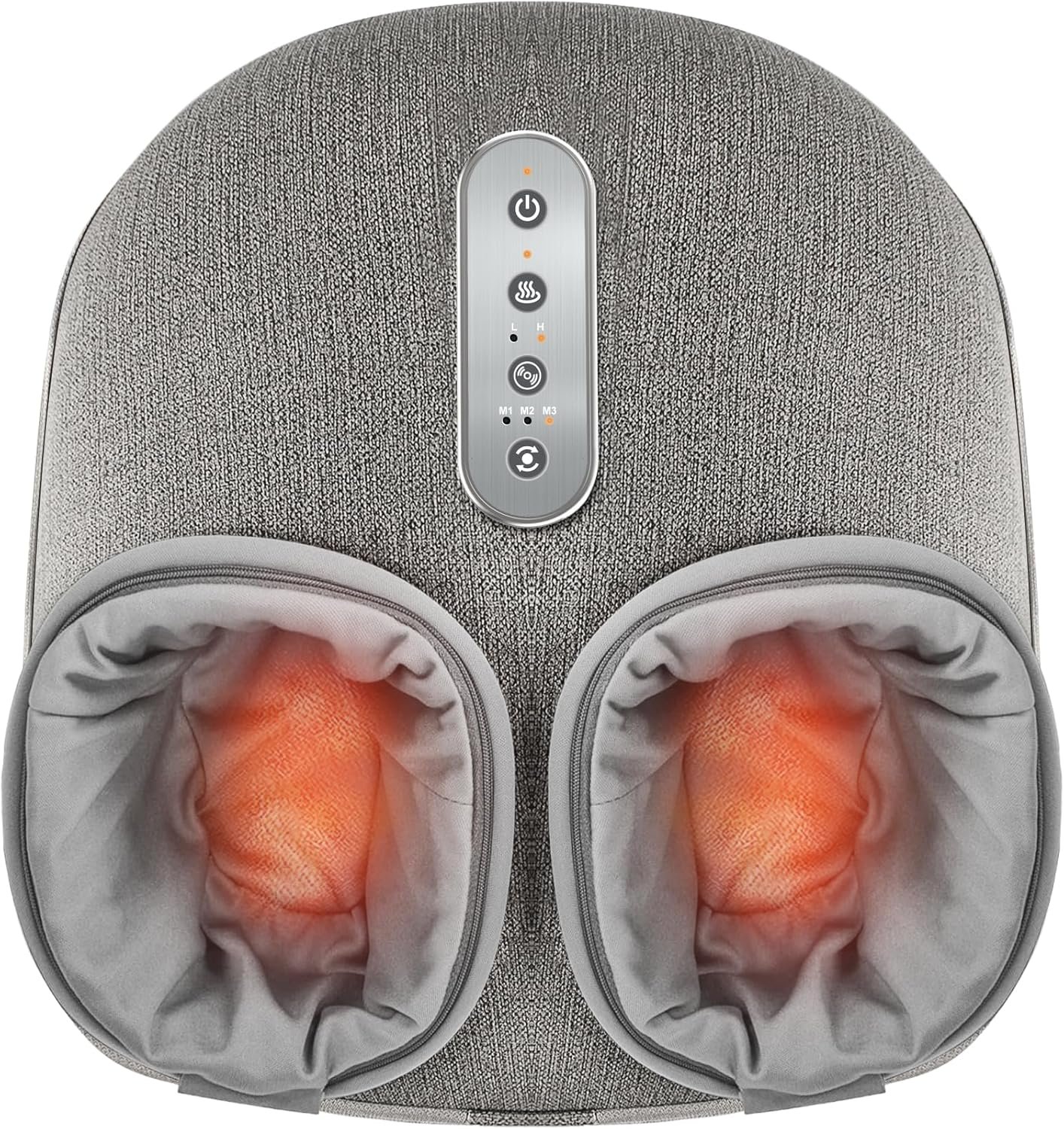 Medcursor Foot Massager with Heat – Shiatsu Deep Kneading, Delivers Relief for Tired Muscles and Plantar, Multi-Level Settings & Adjustable Intensity for Home, Gifts for Women Mom