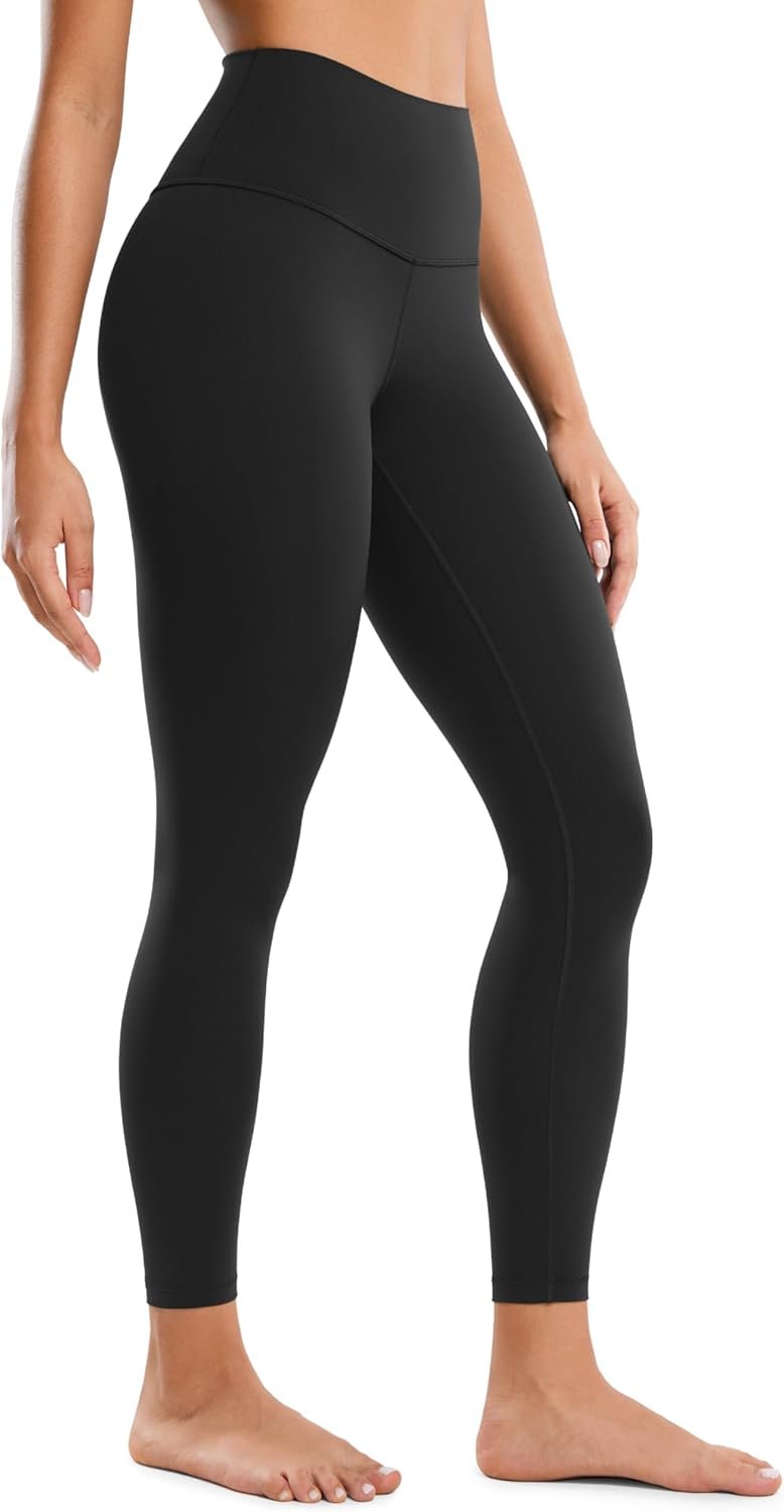 CRZ YOGA Butterluxe Yoga Leggings 25″ – High Waisted Buttery Soft Womens Workout Lounge Pants