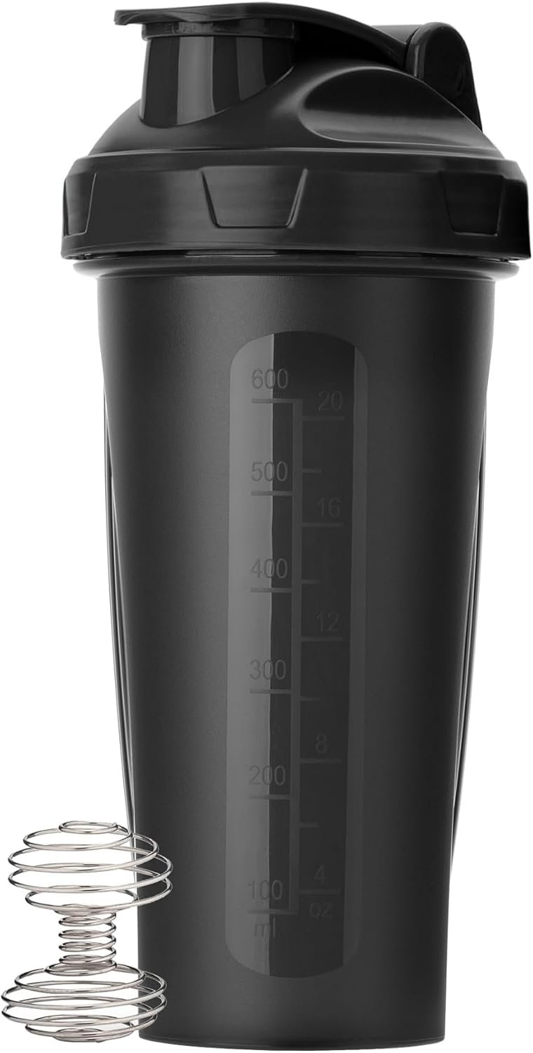 Mr. Pen- Shaker Bottles for Protein Mixes, 28 oz, Leak Proof Shaker Cups with Stainless Steel Wire Whisk Ball for Protein Shakes and Pre Workout, Fathers Day Gift