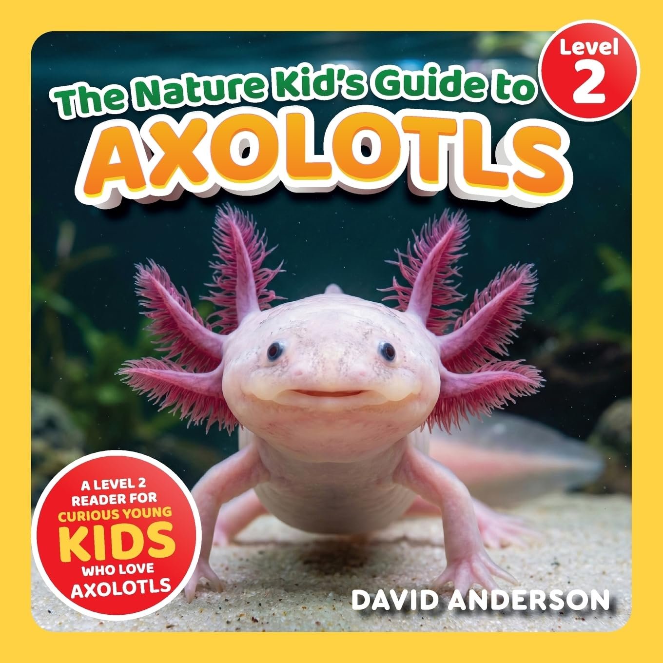 The Nature Kid’s Guide to Axolotls: A Level 2 Reader for Curious Young Kids Who Love Axolotls!