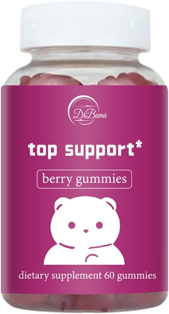 Top Support Gummies for Women: Gummies for Natural Balance and Confidence – Fitness Supplement with Essential Vitamins 60 Gummies
