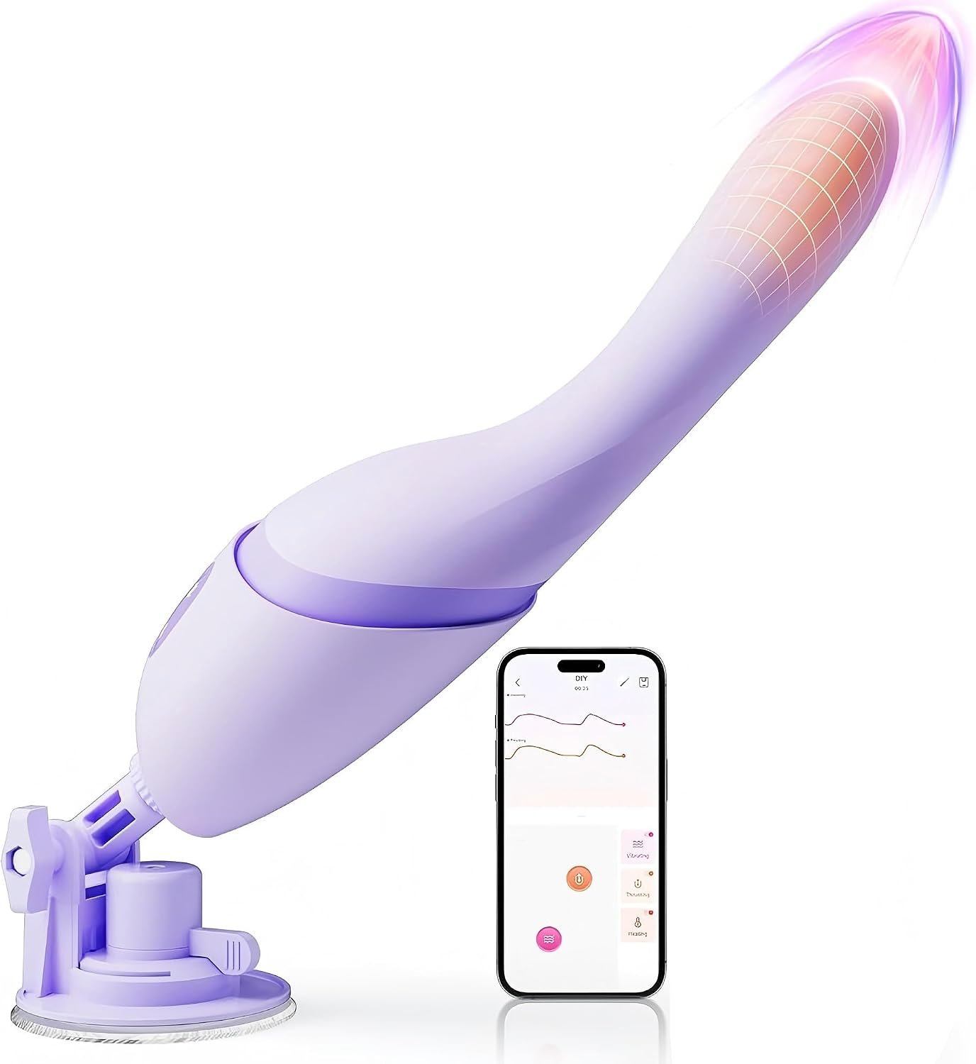 Hot verison Golden Glow Luna Pro Age Massager for Women, 2025 New Upgrade Goldenglow Massagers, Ergonomic Design, Water Proof, USB Rechargeable (Pink) R-97