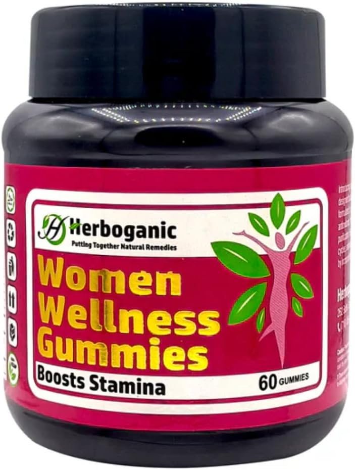 Women Wellness Gummies – Support for Energy, Stamina, and Hormonal Balance Pack of 60